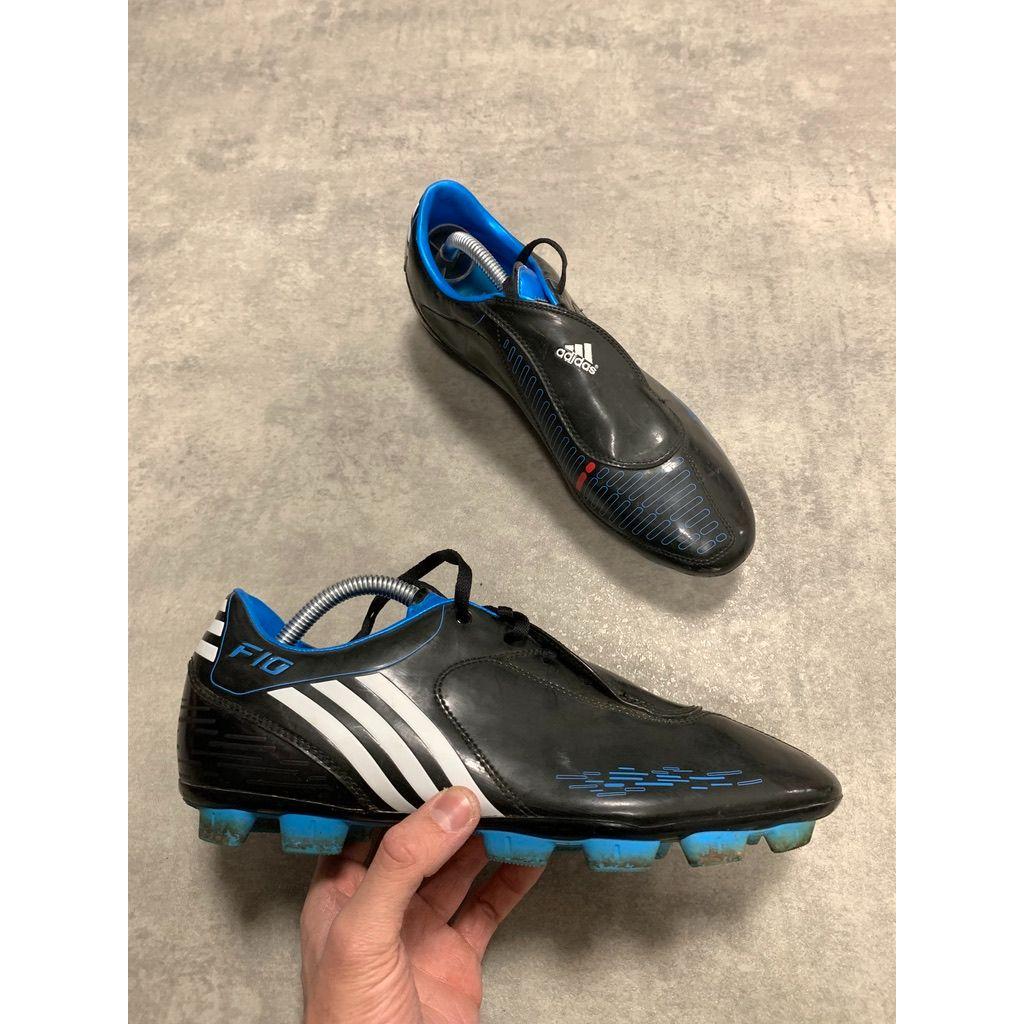 Adidas F10 Football Soccer Cleats Mens Size 44 2/3 Blue Navy - Etsy