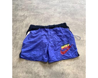 Nike nylon mens shorts size XL blue