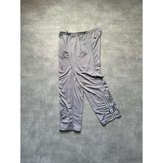 Adidas Full Buttons up Track Pant Joggers Trousers Mens Size XL