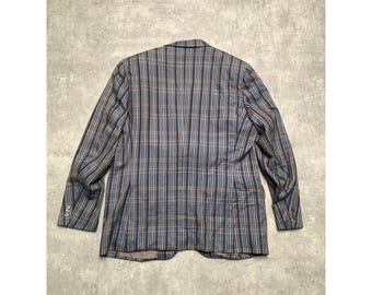 Blazer Brioni Homme En Soie Et Laine - Taille 52 IT (L), Couleur Gris, Occasion Bon état
