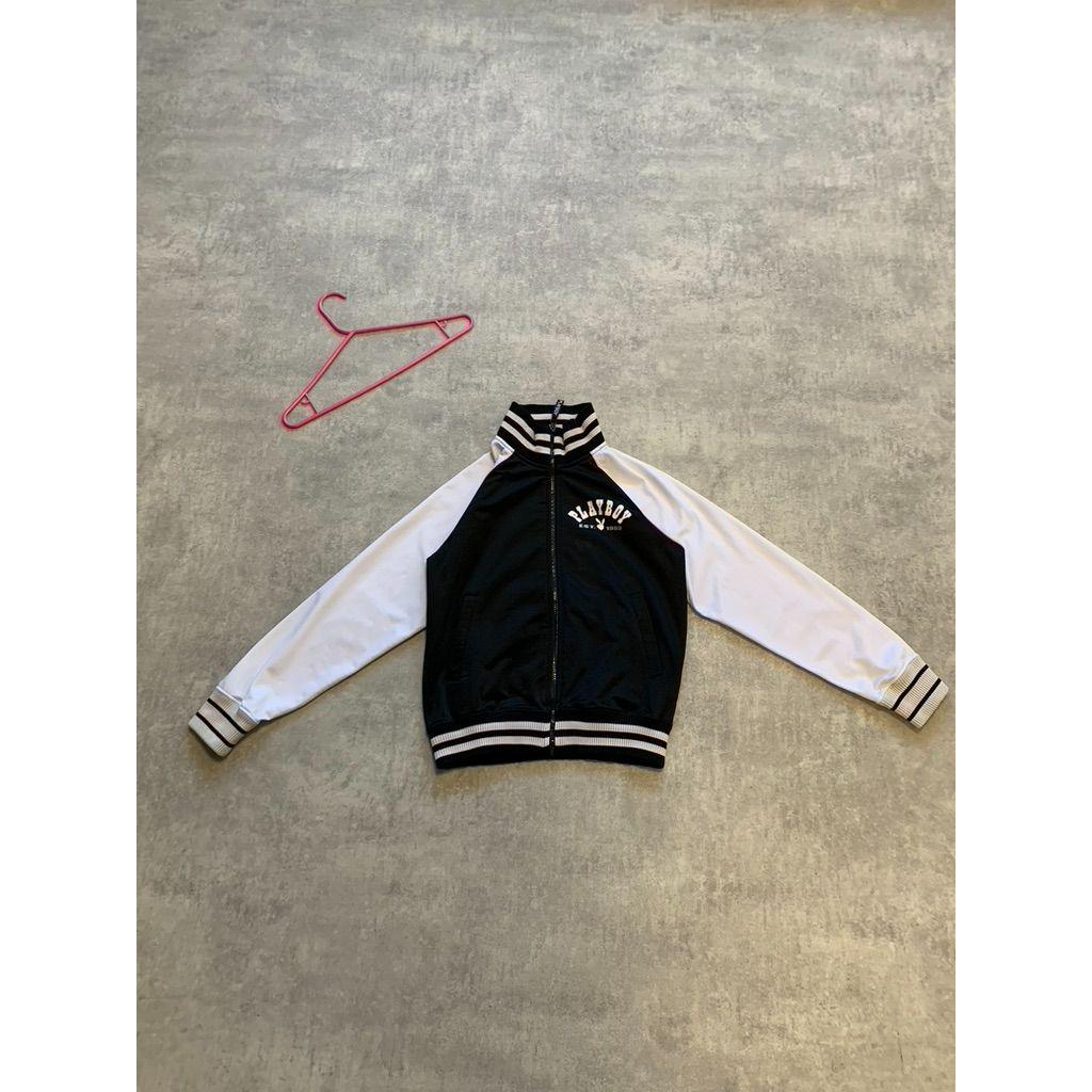 Playboy Womens Jacket Size M Black White - Etsy