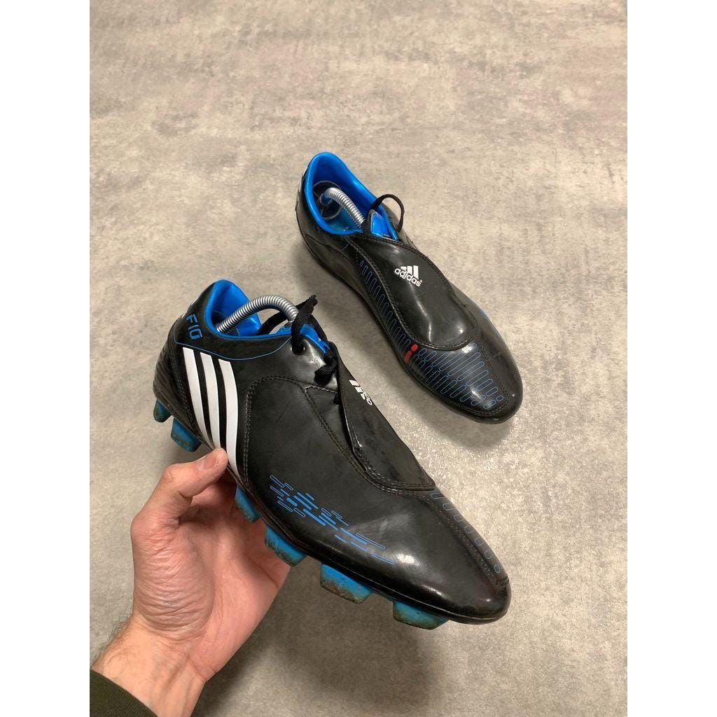 Adidas F10 Football Soccer Cleats Mens Size 44 2/3 Blue Navy - Etsy