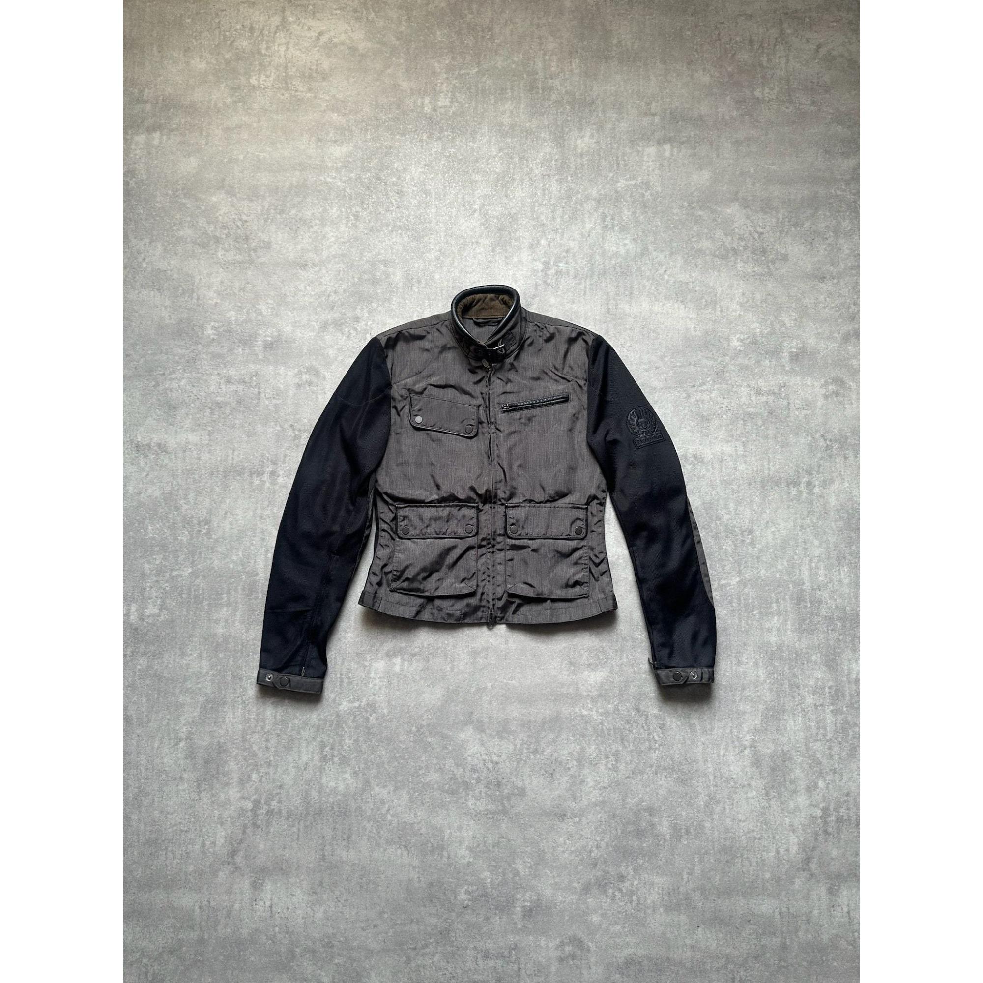 Belstaff Pure Motorcycle Collection Womens Moto Jacket Size Like M