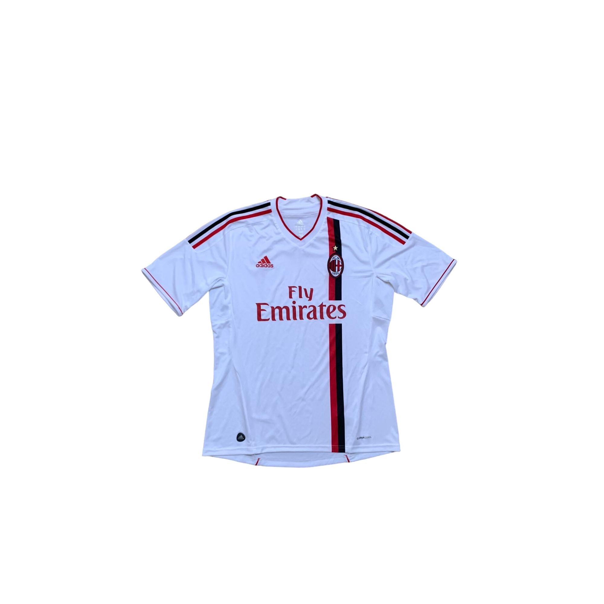 Adidas Fly Emirates ACM Milan Football Soccer Short Sleeve