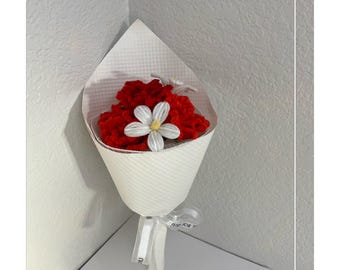 Pipe Cleaner Flower Rose Bouquet