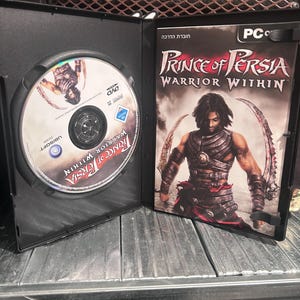 Prince of Persia: Warrior Within – Original PC DVD-ROM with Manual (Hebrew Box)