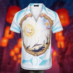 Camisa Amiri, camiseta AMIRI para hombre, camiseta de moda de lujo, camiseta AMIRI, estampado de letras Amiri, ropa de calle, camisetas casuales de hip-hop Amiri