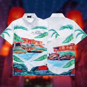 Camisa Amiri, camiseta AMIRI para hombre, camiseta de moda de lujo, camiseta AMIRI, estampado de letras Amiri, ropa de calle, camisetas casuales de hip-hop Amiri