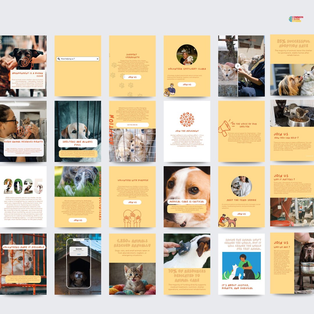 Animal Shelter Social Media Campaign Templates | Inspire Adoption ...