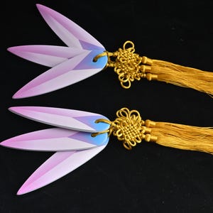 Zoey&#39;s Daggers Prop Replica,Limited Edition 3D Printed Cosplay Weapon,K-pop Demon Hunters Fan Gift with Mystery Bonus