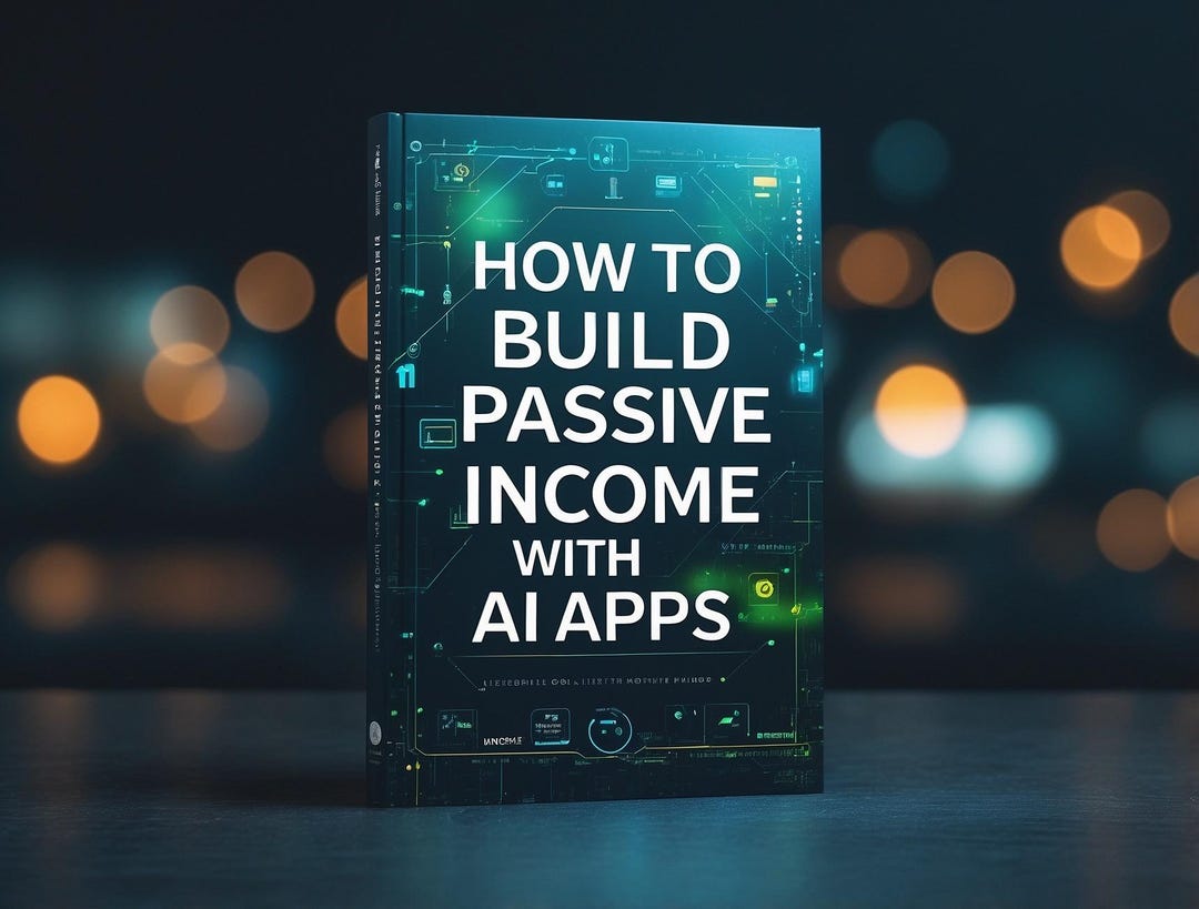 Photo inspiration: Passive Income With AI Apps No Code Guide Ebook Photo Inspiration