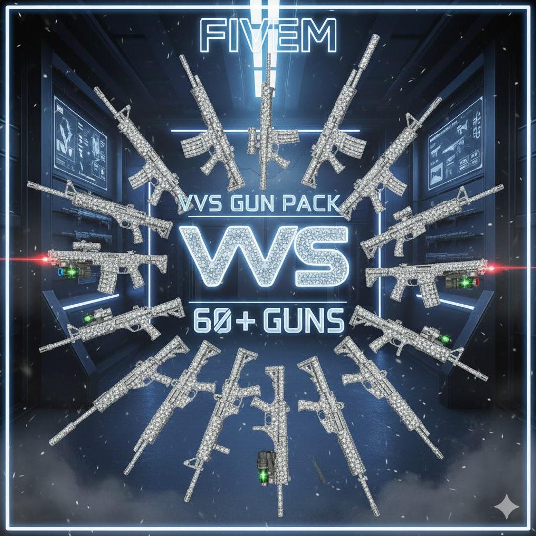 Fivem Iced Guns | VVS Gun Pack| 120+ Guns - Etsy Australia