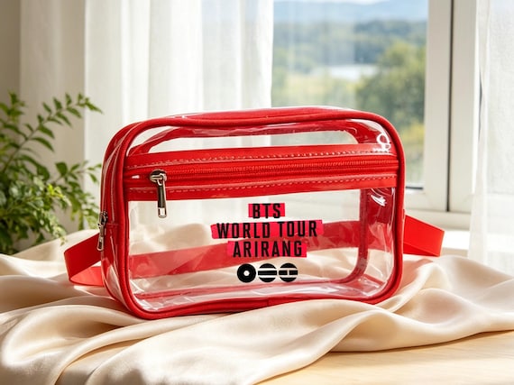 Buy Personalized BTS ARIRANG Clear Bag,bts World Tour Clear
