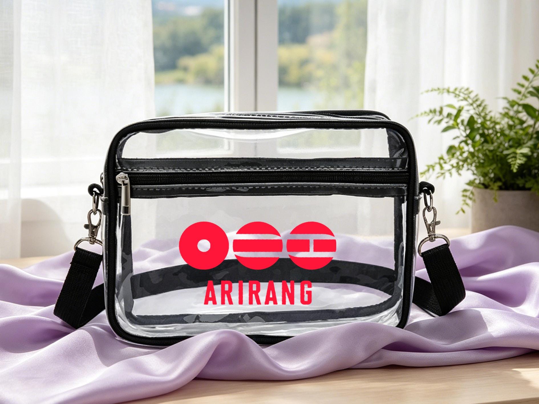Personalized BTS ARIRANG Clear Bag,bts World Tour Clear Crossbody