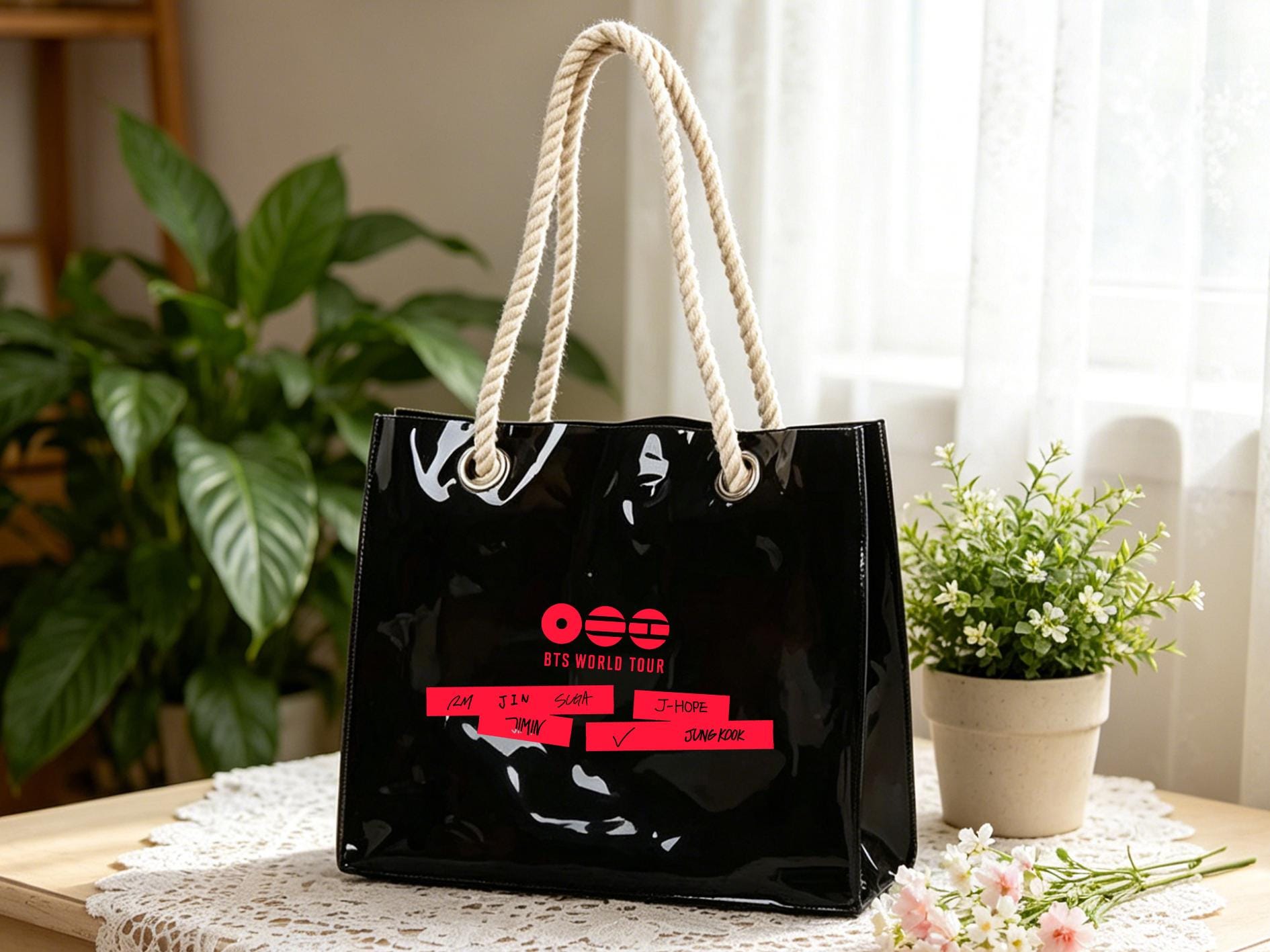 Bts tote bag - Etsy 日本