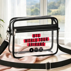 Bts Purple Stadium Clear Bag - Etsy