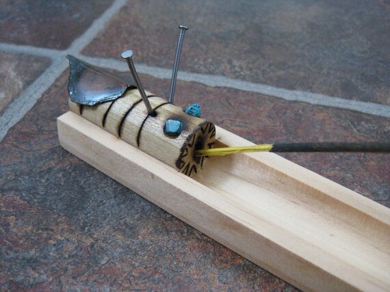 wooden caterpillar etsy