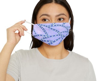 Japanese Antique Painting Face Mask | Polyester Spandex Snug Fit