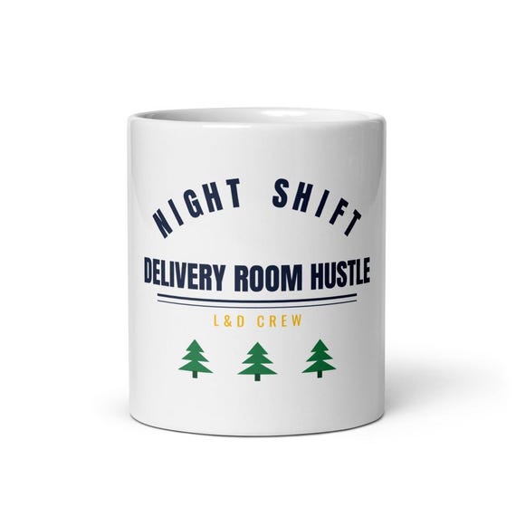 L&D Nurse Christmas Mug Delivery Hustle