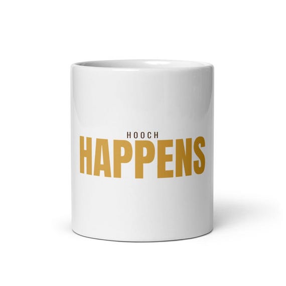 Sourdough Starter Gift Mug - Personalized Name Hooch Happens Funny Bread Baker Coffee Cup