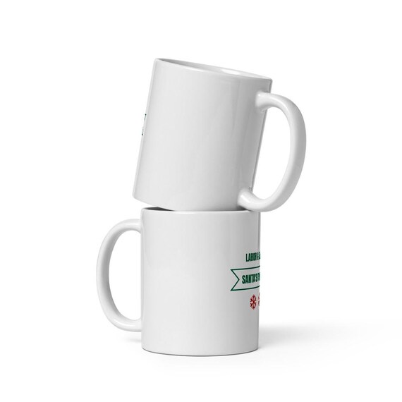 L&D Nurse Christmas Mug Santa Favorite