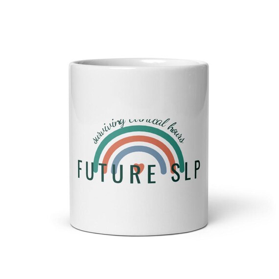 Speech Pathologist Gift Mug | Future SLP Grad Student Clinical Rotation, Personalized Name Mug