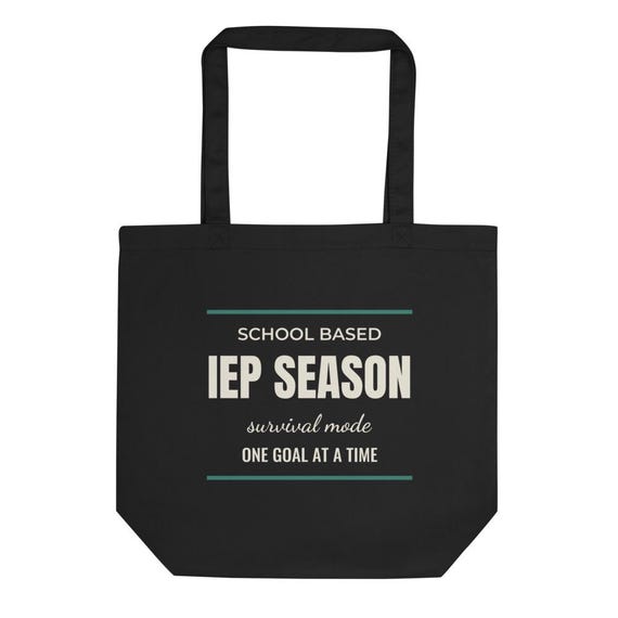 Speech Pathologist Gift Tote Bag Personalized Name Custom IEP Season School SLP Teacher Back to School Gift