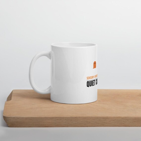 Special Education Teacher Halloween Gift Mug - Quiet Corner Crew Sensory Friendly Coffee Cup for SPED Teachers