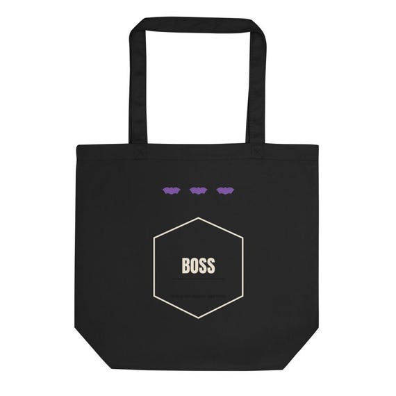 Trunk Or Treat Organizer Gift, Candy Station Boss Tote Bag, Personalized Name Tote for Halloween Volunteers
