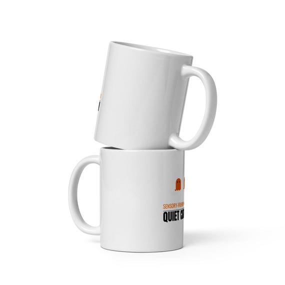 Special Education Teacher Halloween Gift Mug - Quiet Corner Crew Sensory Friendly Coffee Cup for SPED Teachers