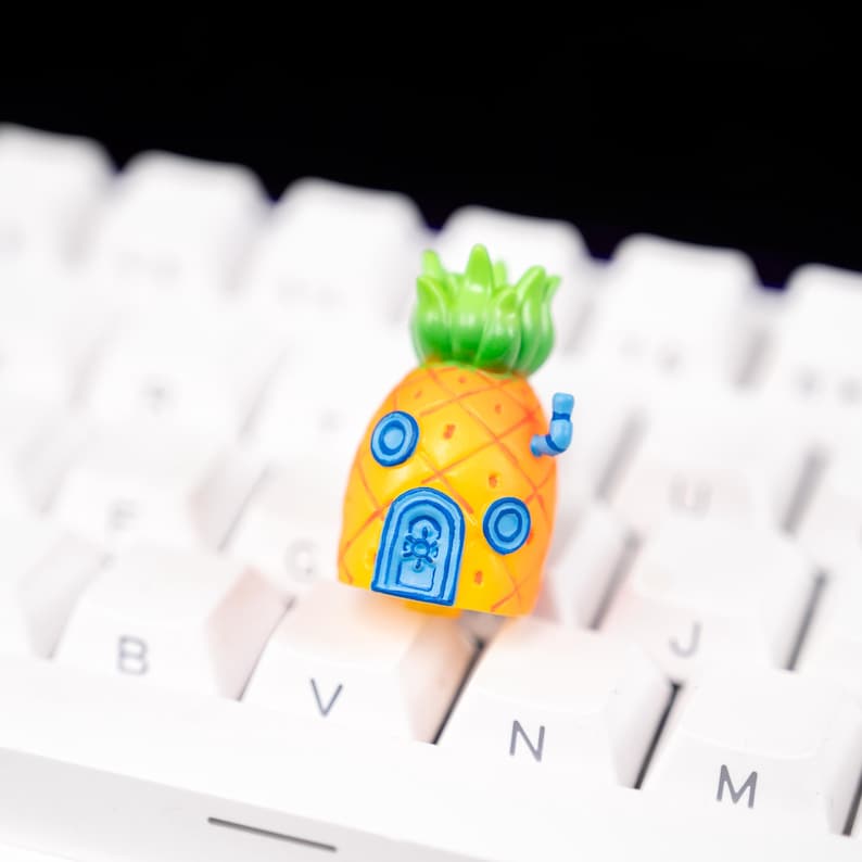 Underwater Home Artisan Keycaps Handmade Resin Cartoon Keycap Set for ...