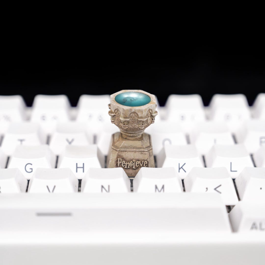 Mystic Memory Basin Artisan Keycap Handmade Fantasy Resin Keycap With ...