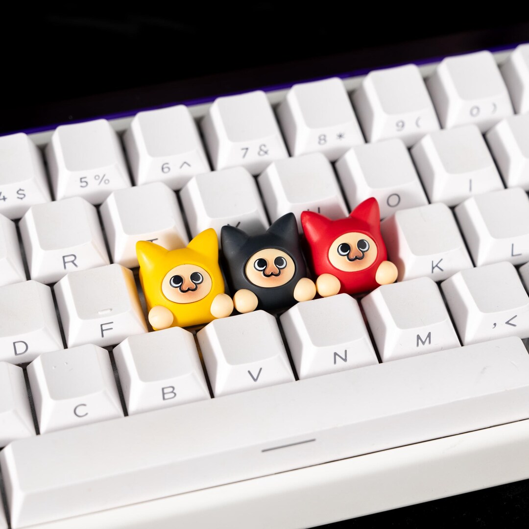 Zelda Inspired Artisan Keycaps Handmade Resin Chibi Keycap Set for ...