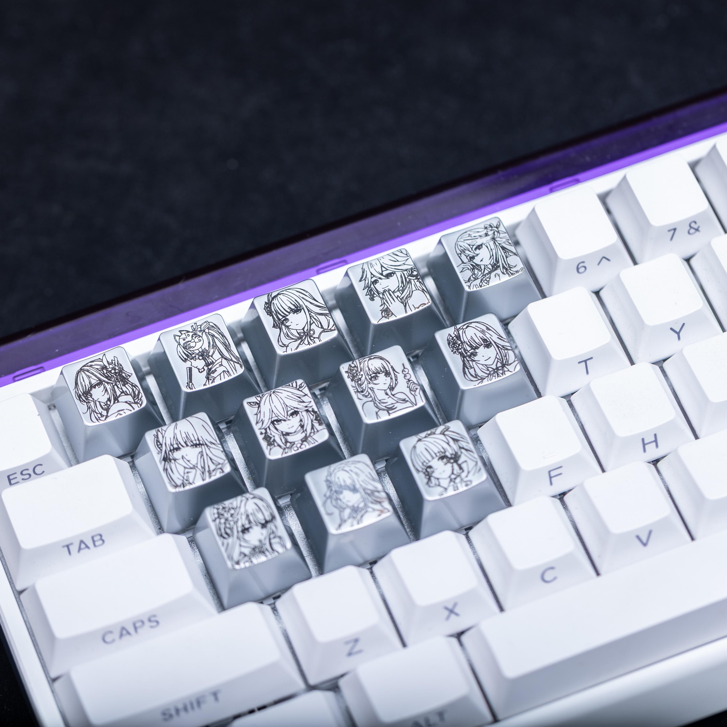 Keycaps genshin - Etsy 日本