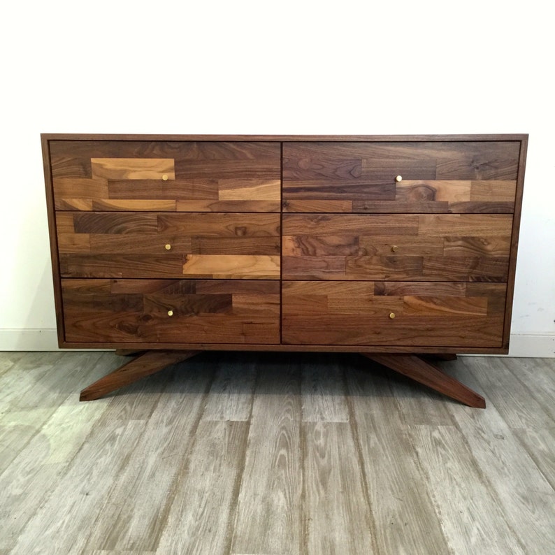 Divisadero 6 Drawer Mid-Century Dresser image 4