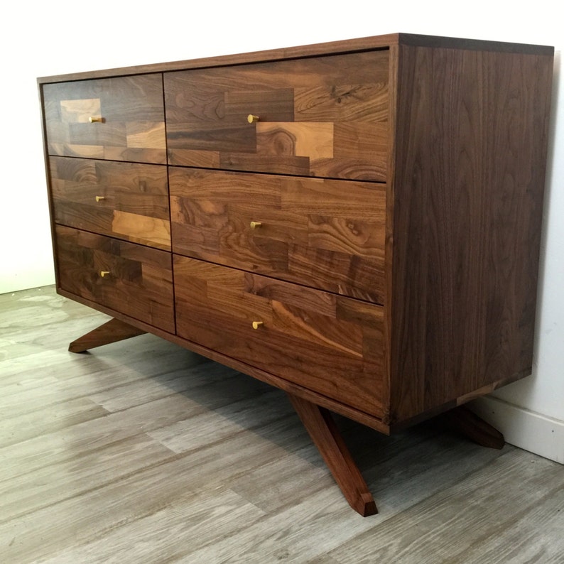 Divisadero 6 Drawer Mid-Century Dresser image 2