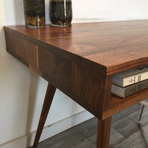 Mid-Century Desk with Open Front image 2