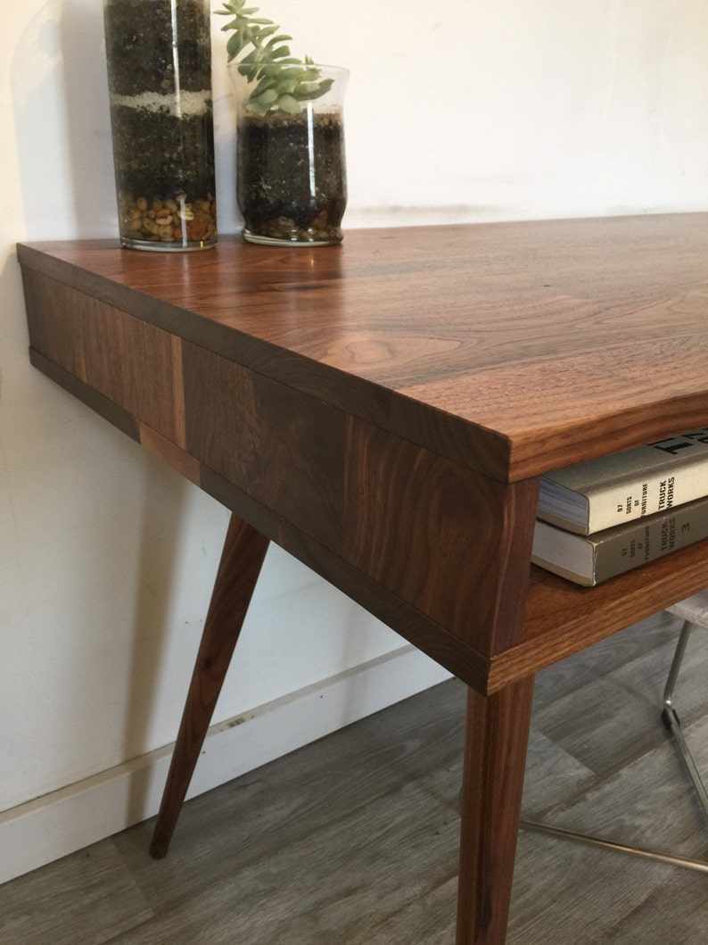 Mid-Century Desk with Open Front image 2