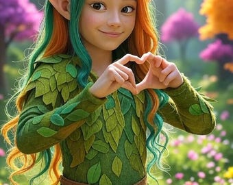 Happy Birthday e-card from little elf