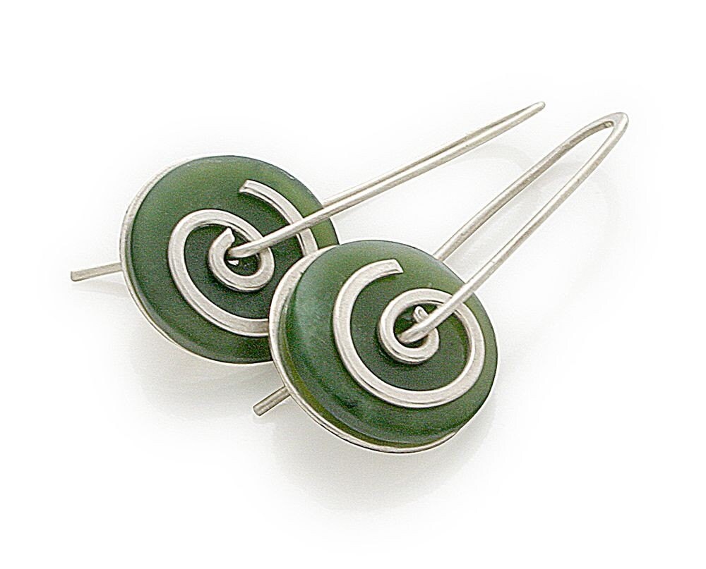 Greenstone earrings hotsell