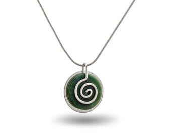 Greenstone Spiral Choker