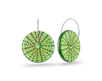 Kina Disc Earrings