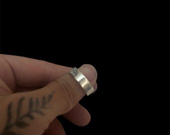 anillo de plata hecho a mano