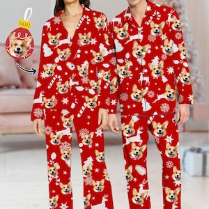 de navidad pijamas personalizados adultos
