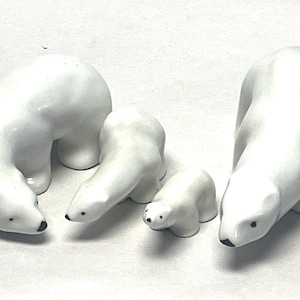 ARABIA フィンランド 置物 白 Arabia Finland Bear - Etsy