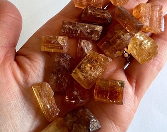 Deep Orange Imperial Topaz Lot (67.5 grams), 18 Piece Lot