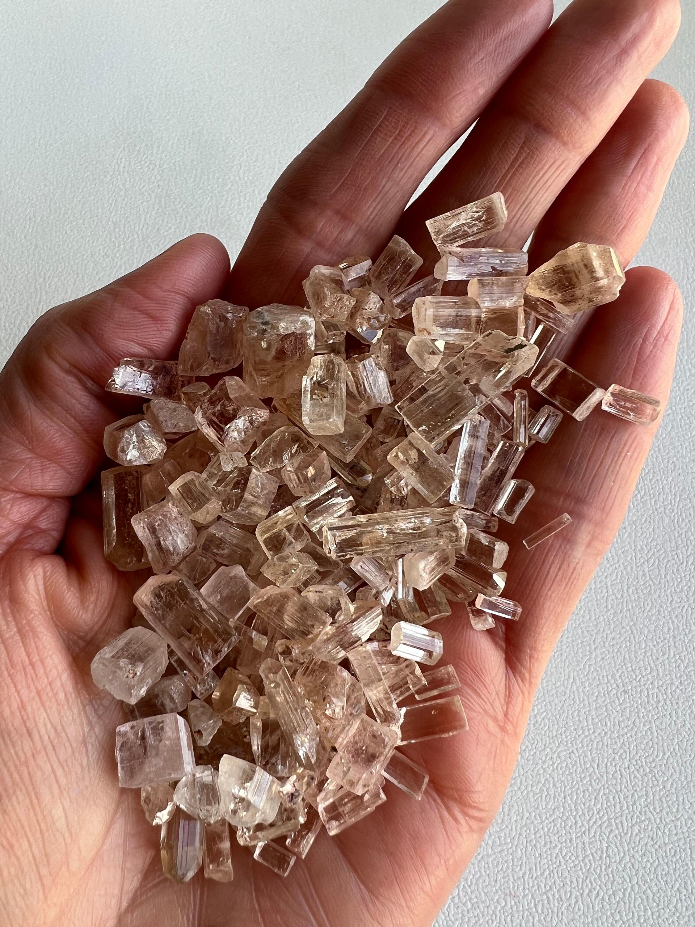 高品質ピンクインペリアルトパーズ原石、カトラン（パキスタン