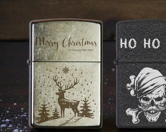 Zippo Lighter Engraved | Christmas Personalized gift | Any custom personalization