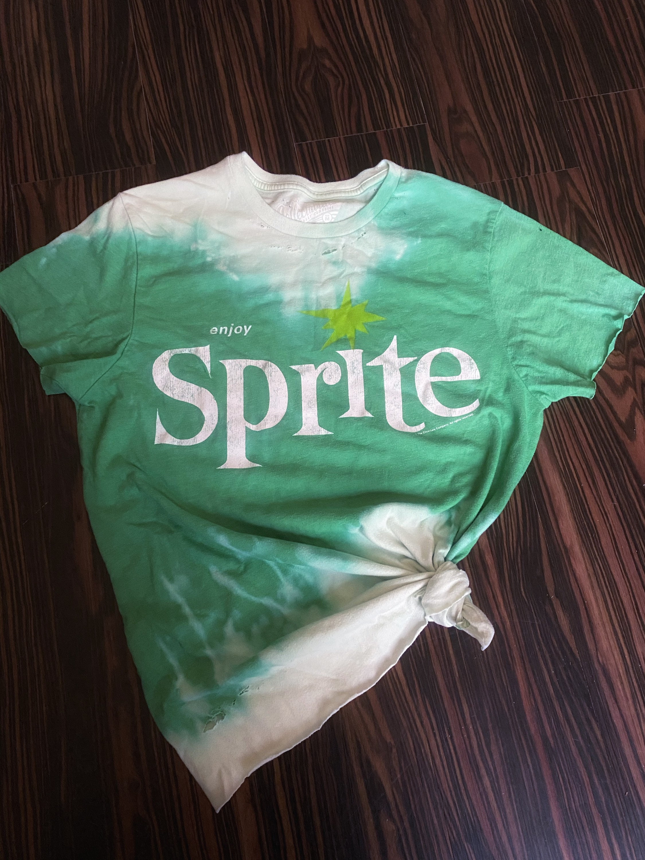 green sprite shirt