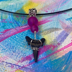 Coastal Swag Shark Tooth Choker – Beach Babe Edition
